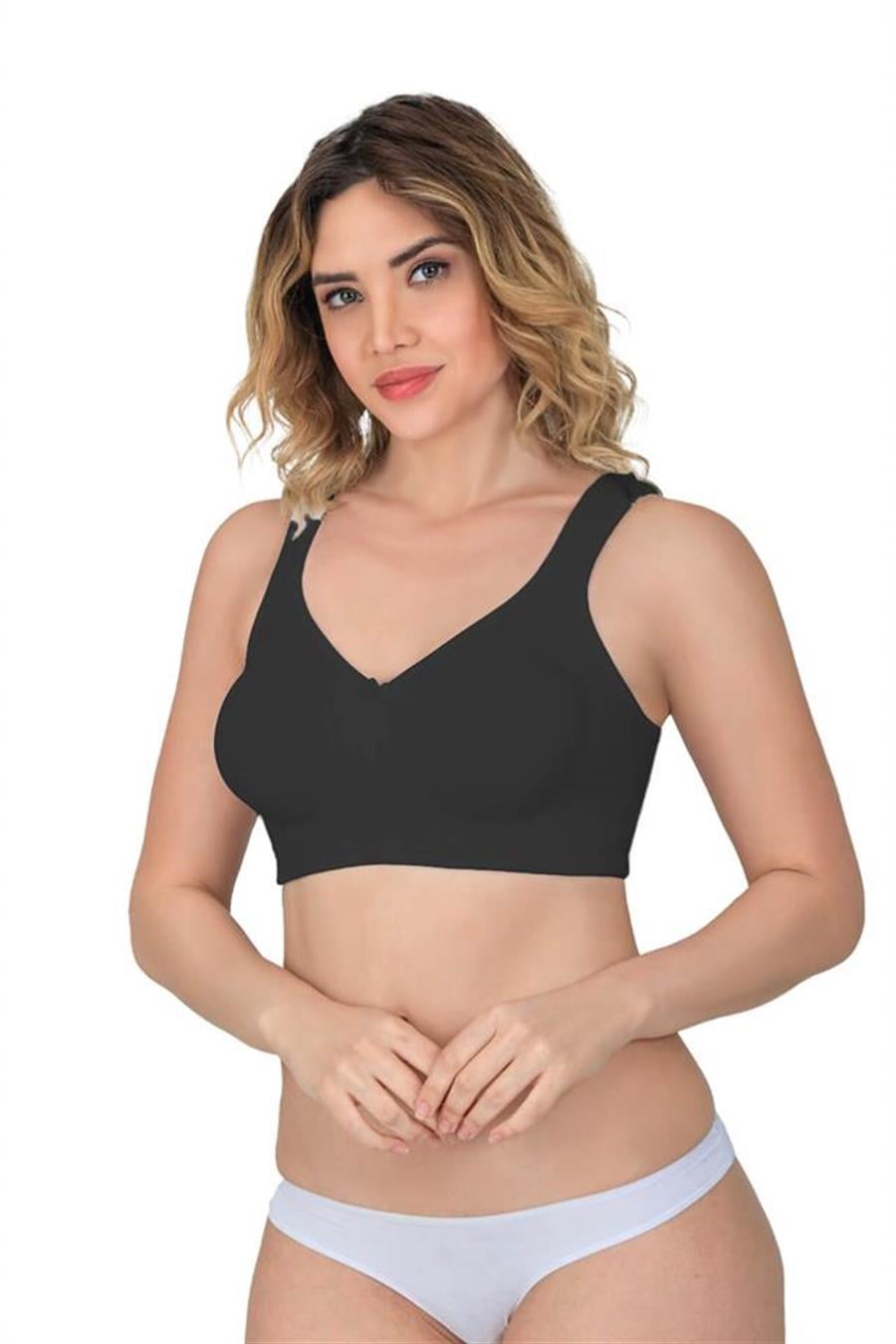 Emay 179 Siyah Toparlayıcı Sütyen
