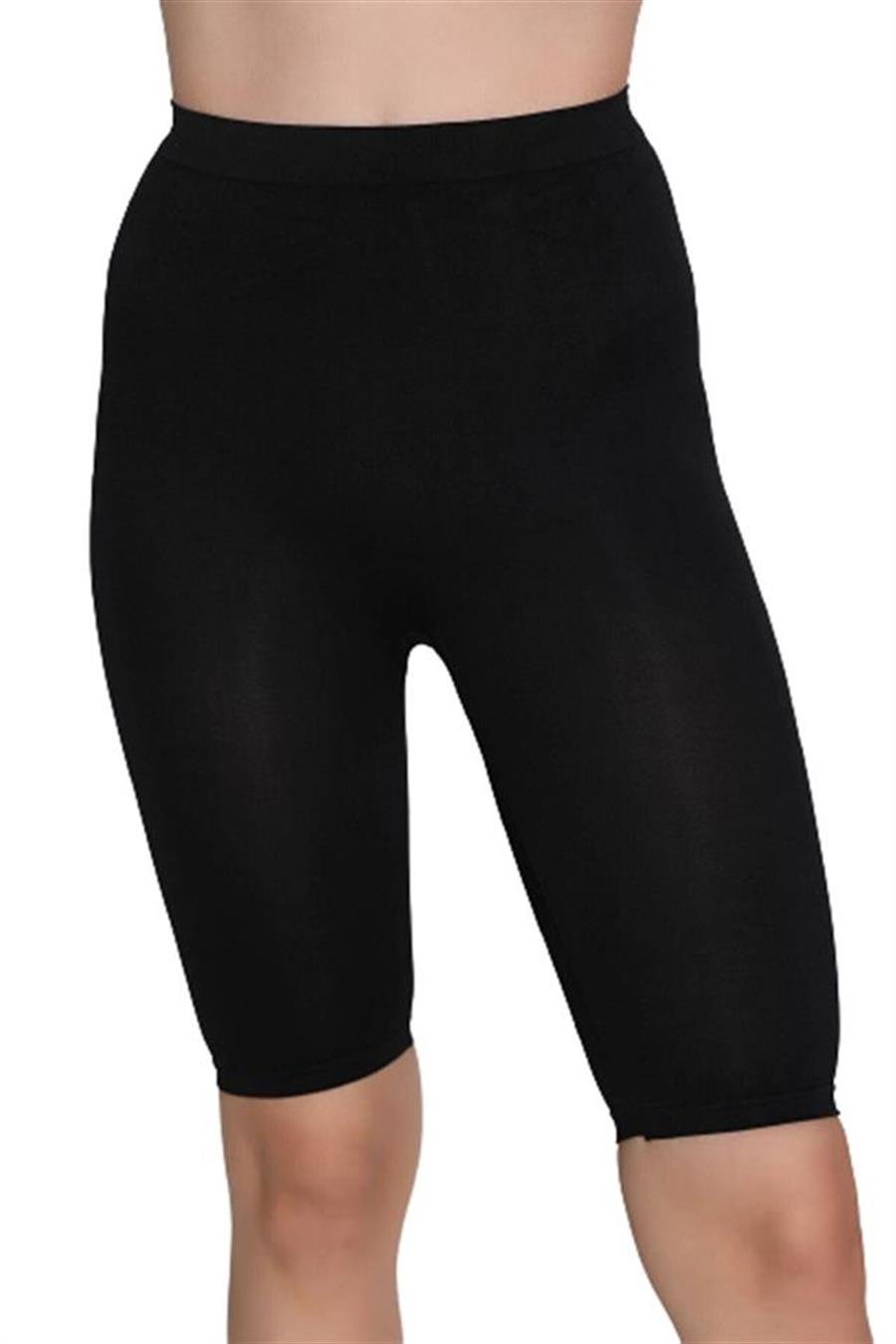 Emay 3856 Siyah Soft Kapri Tayt