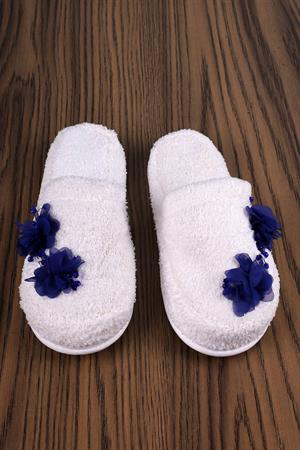 ByLohusa 1013 Koyu Mavi Lohusa Terliği