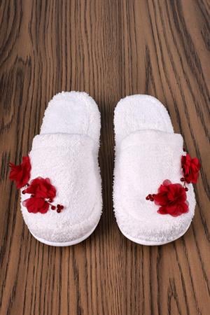 ByLohusa 1013 Vişne Lohusa Terliği