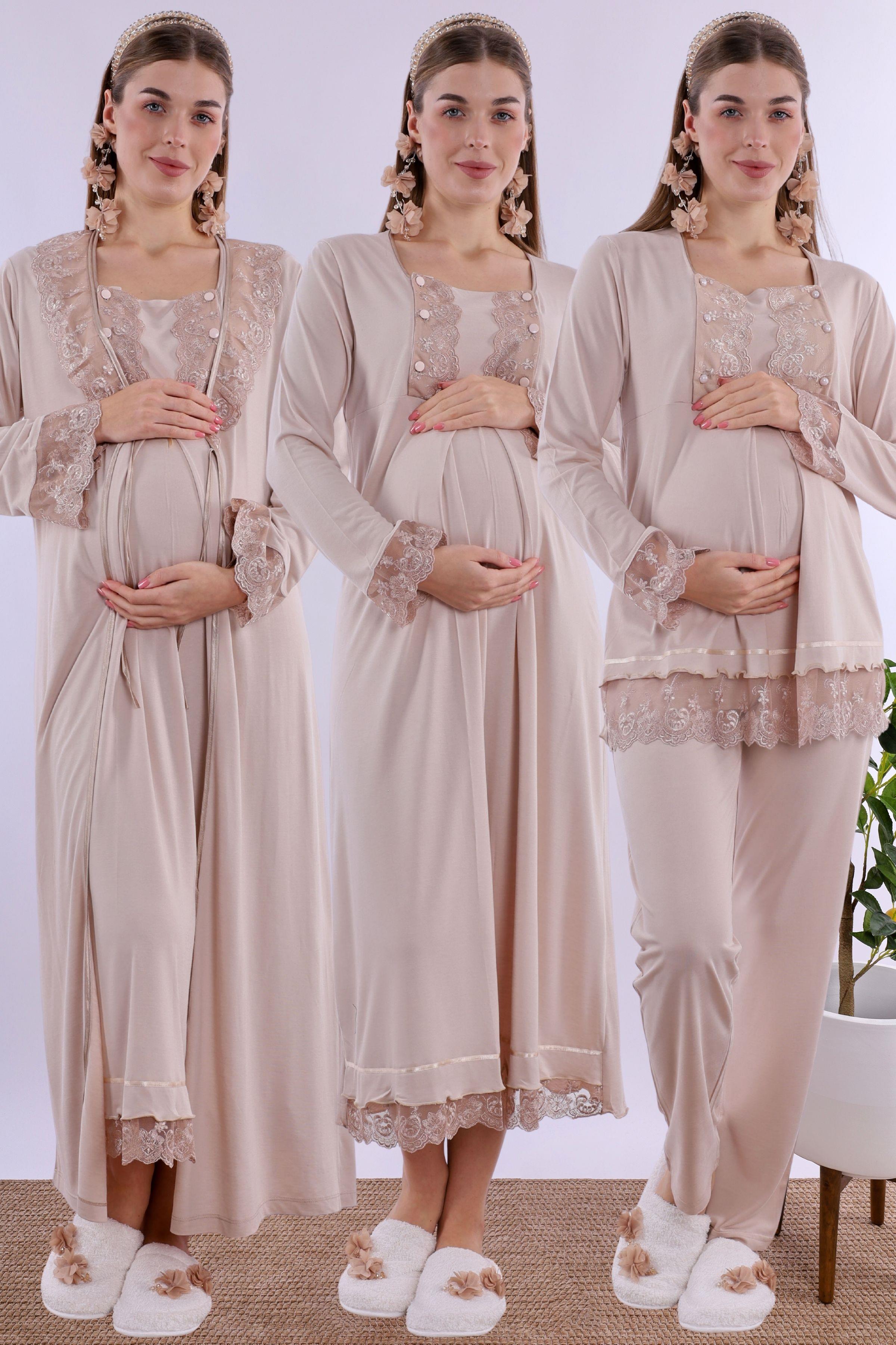 230462 Bej Hamile Lohusa Set