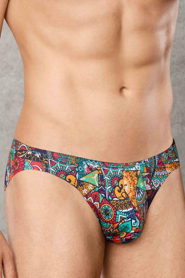 Doreanse 1217 Patcwork Modal Baskılı Külot Slip