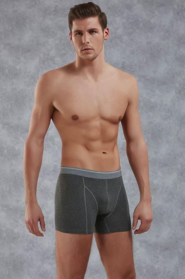 Doreanse 1756 Antrasit Erkek Modal Torbalı Normal Paça Boxer