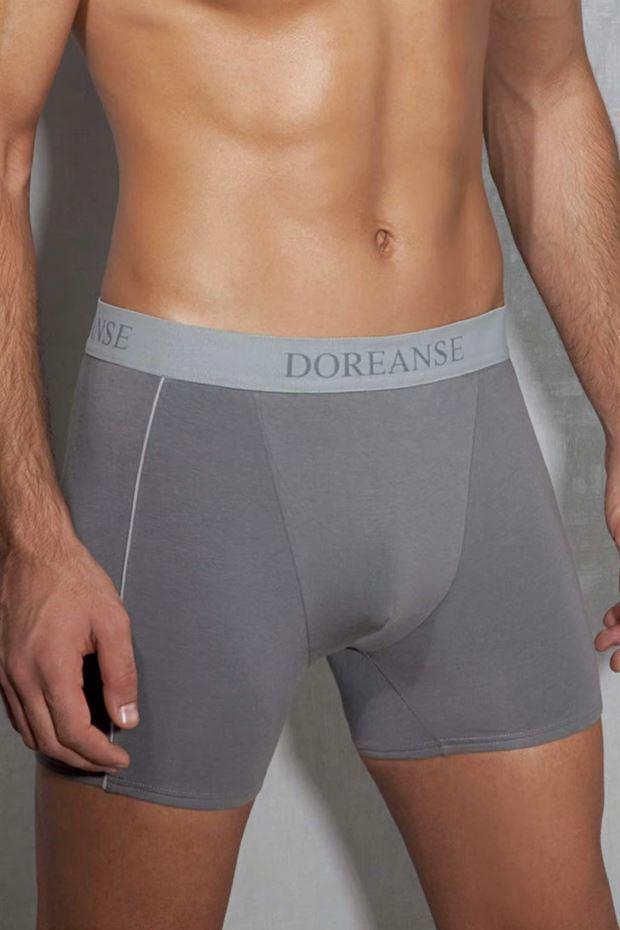 Doreanse 1780 Füme Erkek Modal Çizgili Normal Paça Boxer