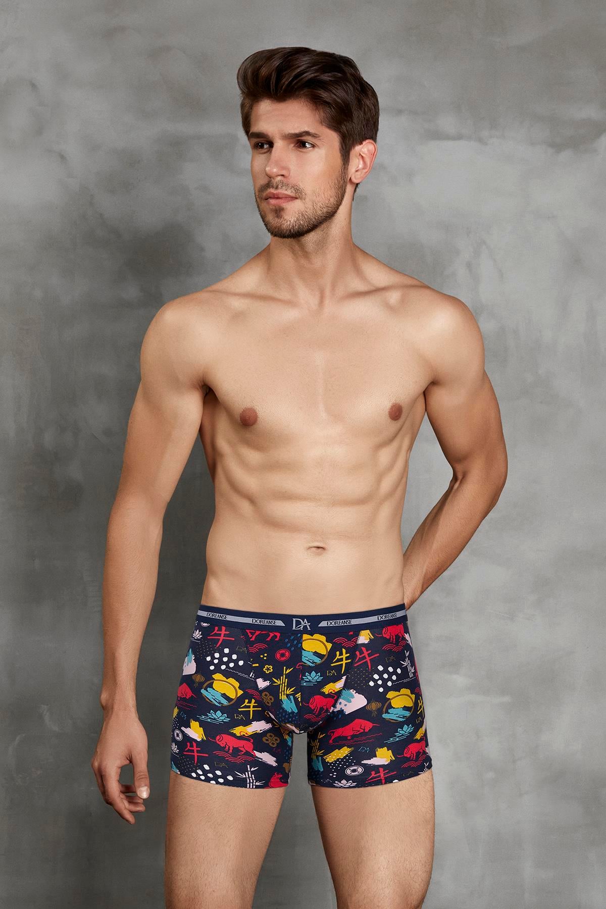 Doreanse 1849 Memox Erkek Modal Normal Paça Boxer
