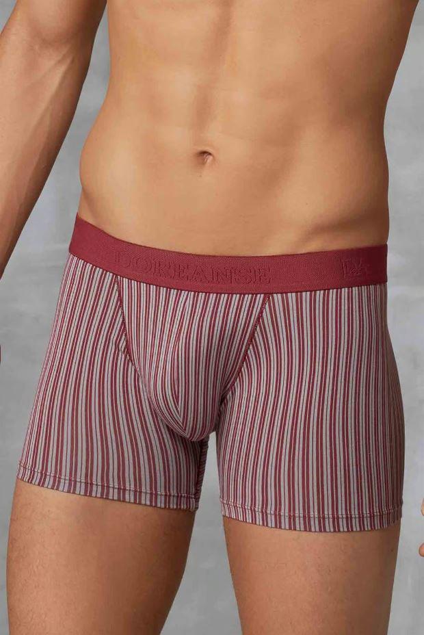Doreanse 1866 Bordo Erkek Modal Normal Paça Boxer