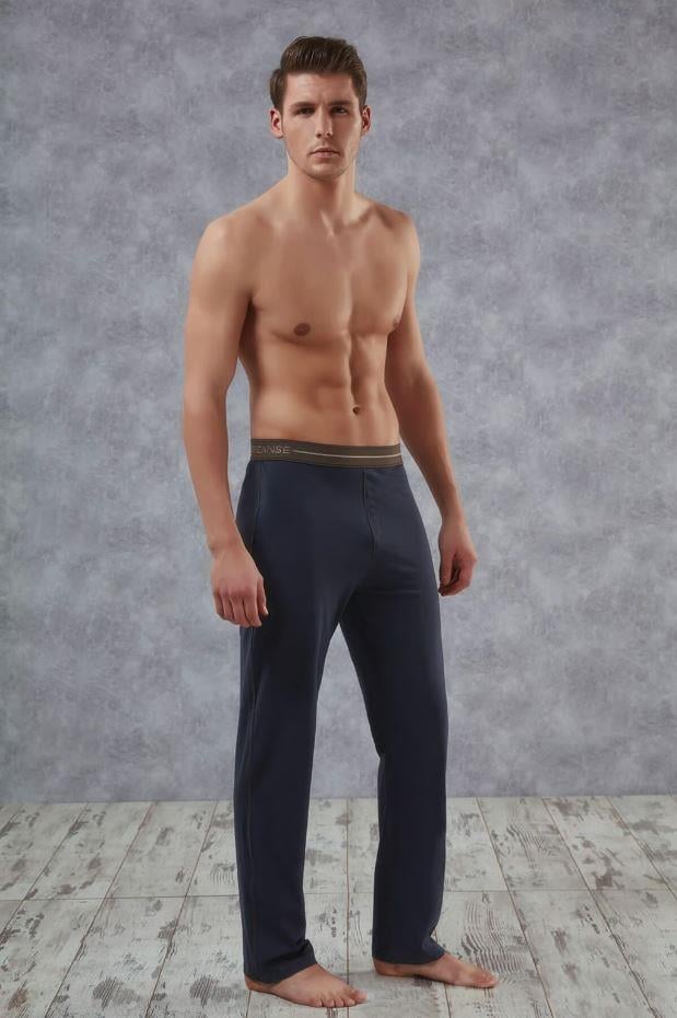 Doreanse 1955 Lacivert Erkek %100 Pamuk Pijama Altı