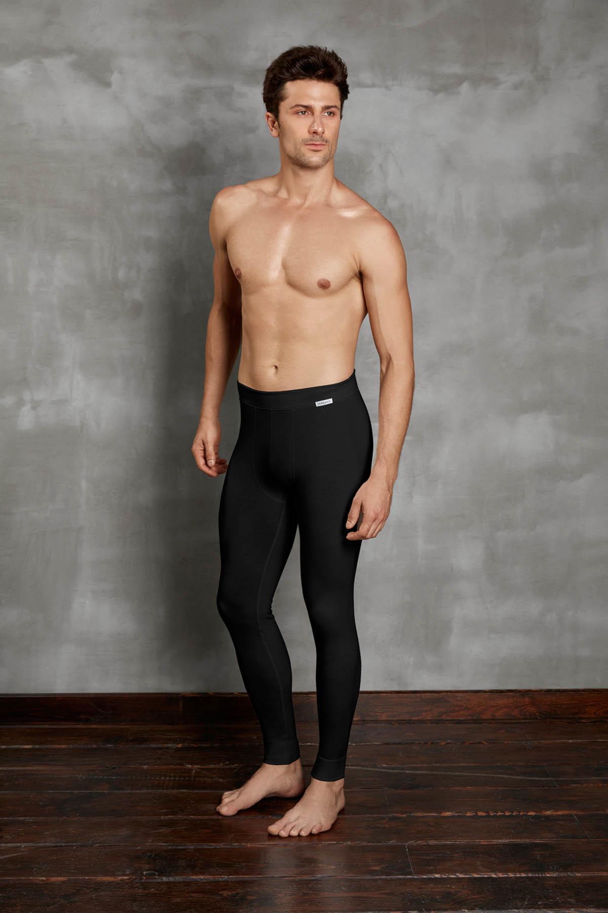 Doreanse 1965 Siyah Erkek Viloft Termal Alt İçlik Tayt