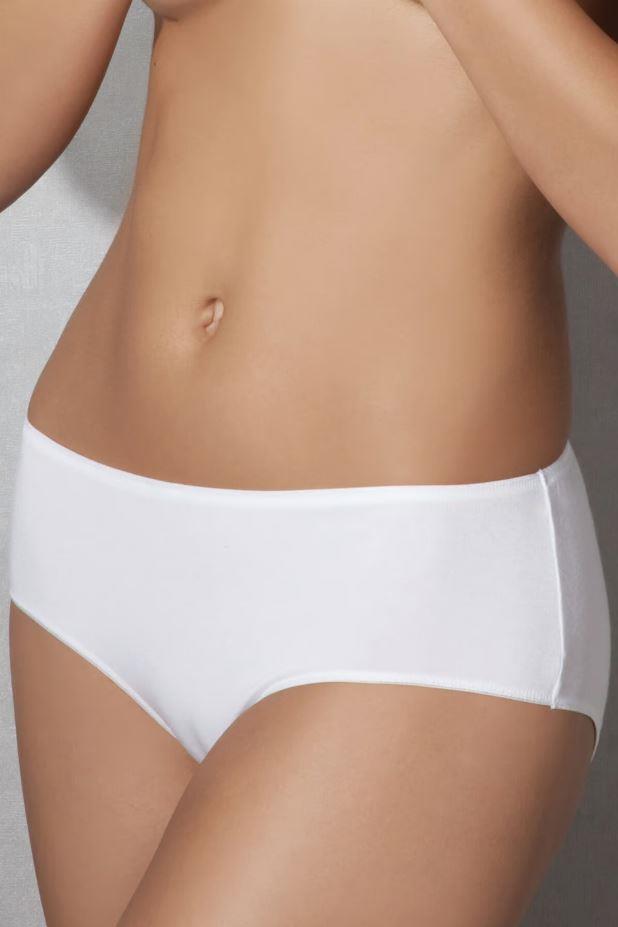 Doreanse 7106 Beyaz Kadın Modal Yüksek Bel Külot Slip