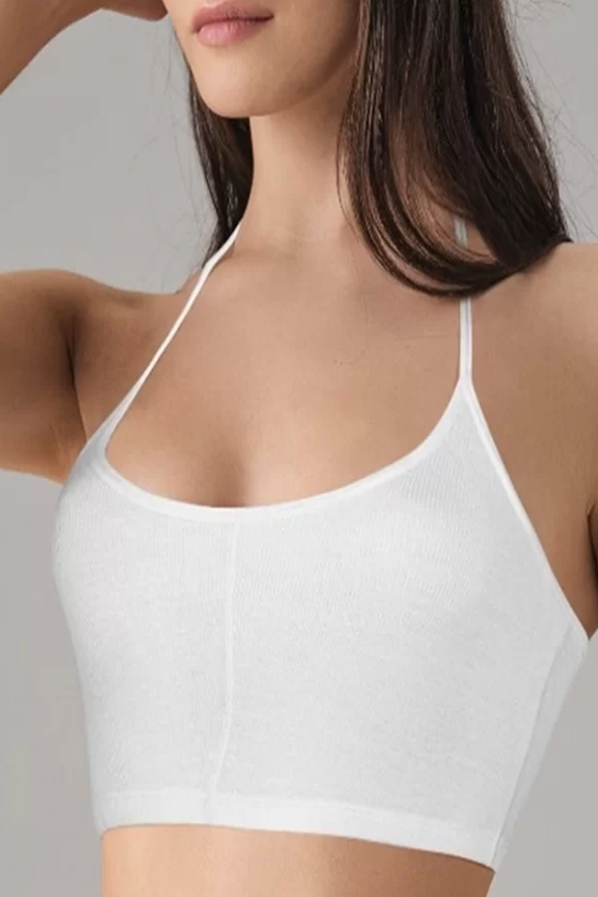 Doreanse 9132 Beyaz Kadın Yarım Atlet