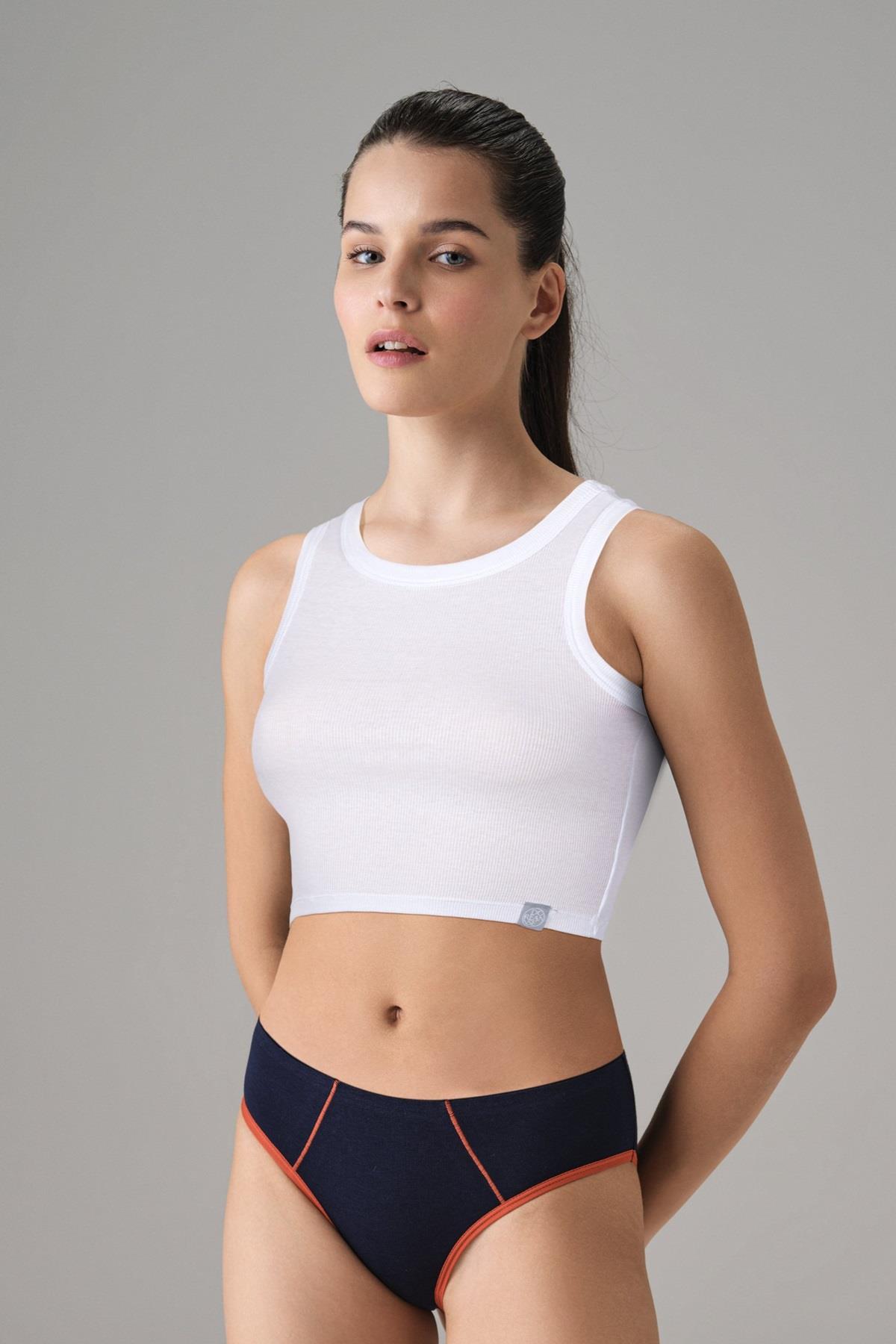 Doreanse 9326 Kadın Kaşkorse Pamuklu Crop Atlet