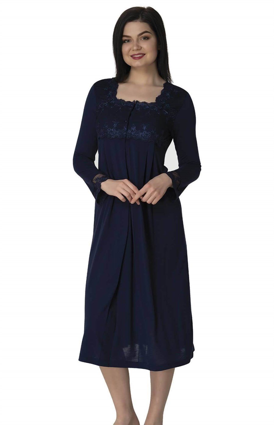 Effortt 2404 Lacivert Lohusa Gecelik