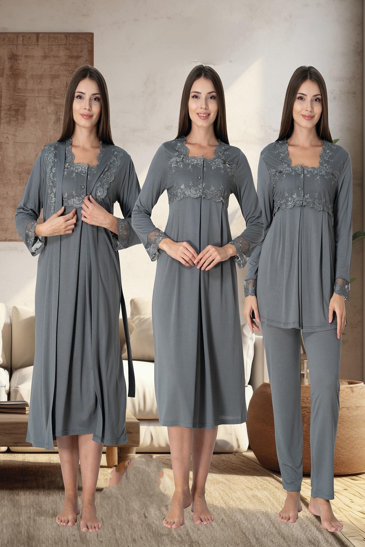 Effortt 2405 Füme Hamile Lohusa Set