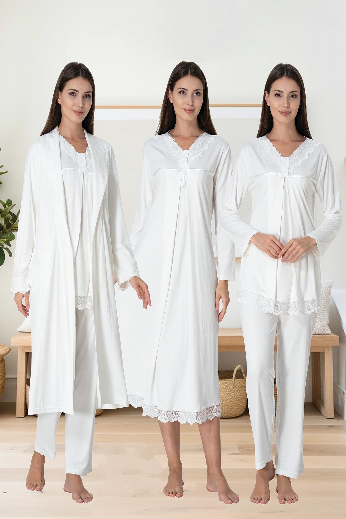 Effortt 4036 Ekru Hamile Lohusa Set