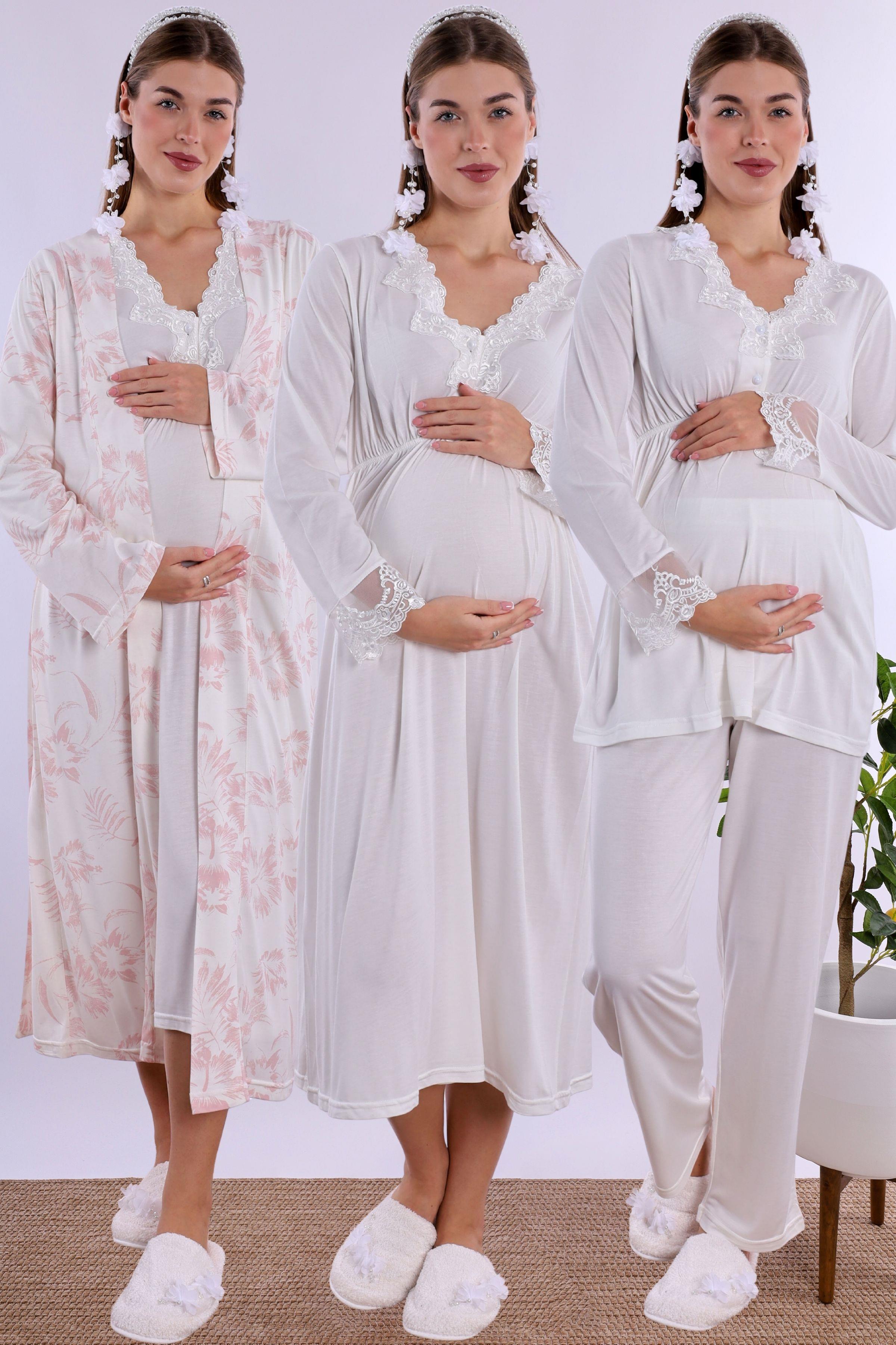 Effortt Pudra/Ekru Hamile Lohusa Set 280962