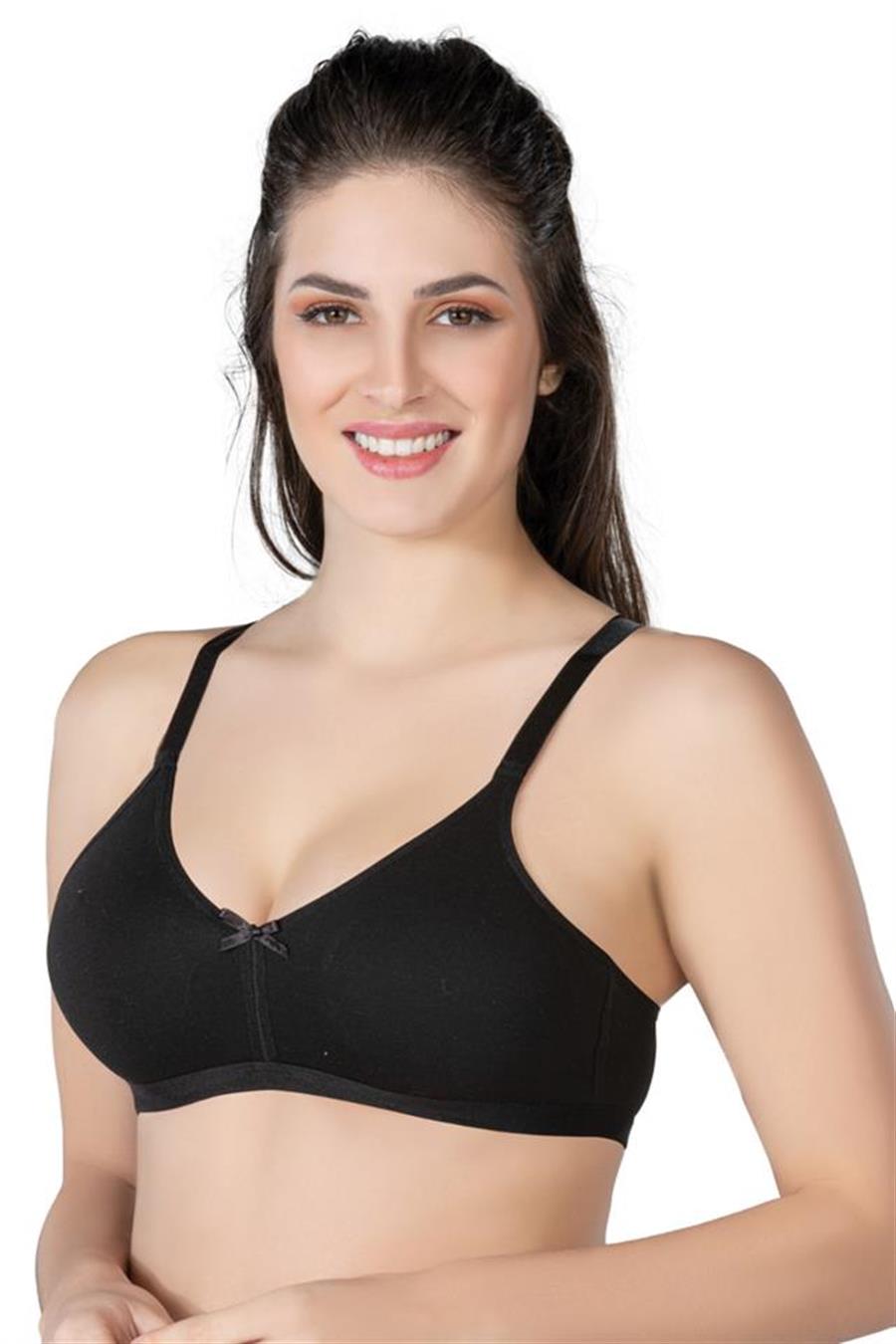 Emay 1420 Siyah Modal Cotton Sütyen