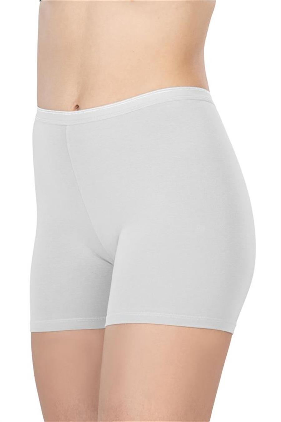 Emay 1430 Beyaz Modal Cotton Mini Tayt