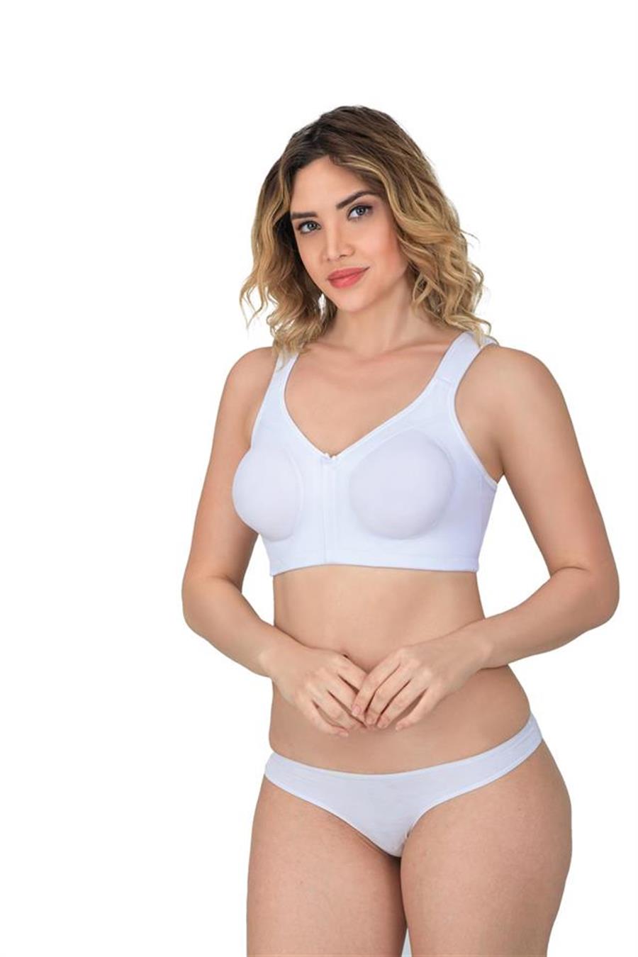 Emay 179 Beyaz Toparlayıcı Sütyen
