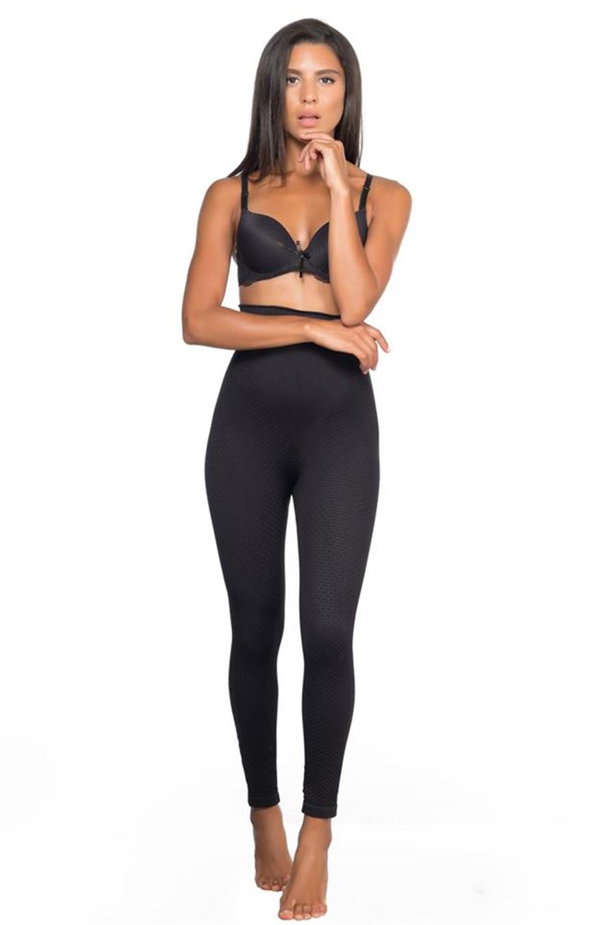 Emay 2045 Siyah Anti Selülit Tayt Korse