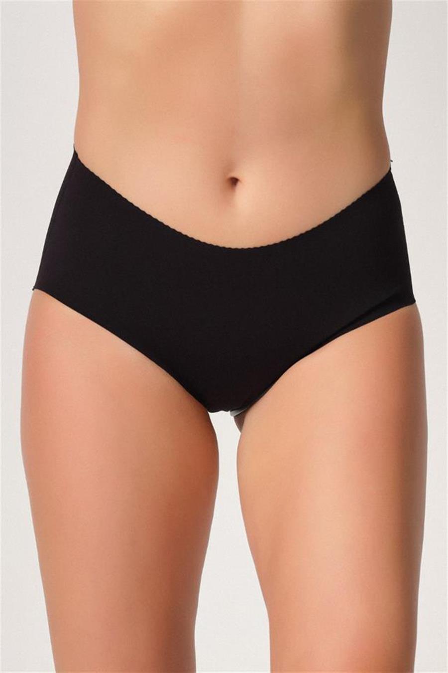 Emay 2702 Siyah Lazer Mama Slip Korse