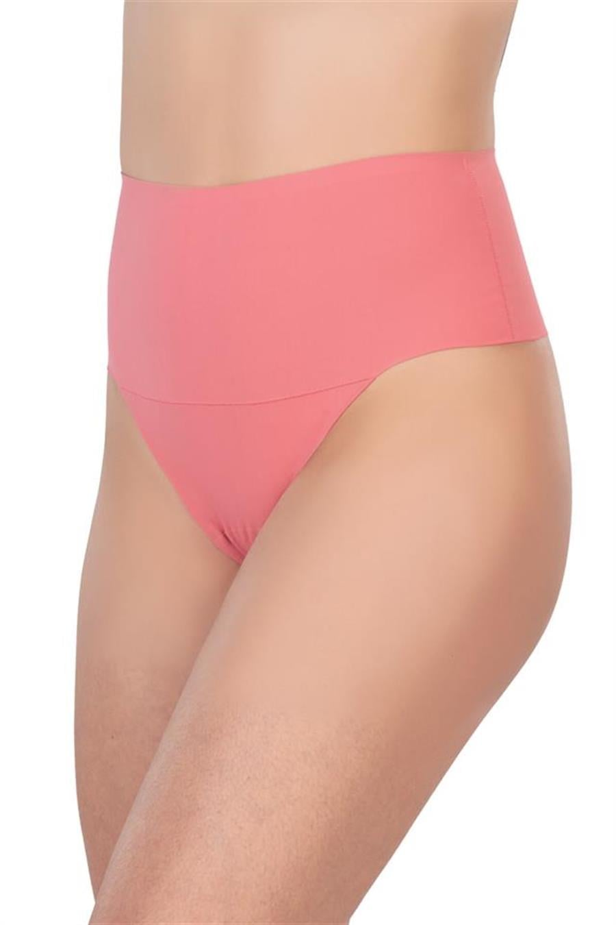 Emay 2806 Gül Kurusu Lazer Toparlayıcı Yüksek Bel String