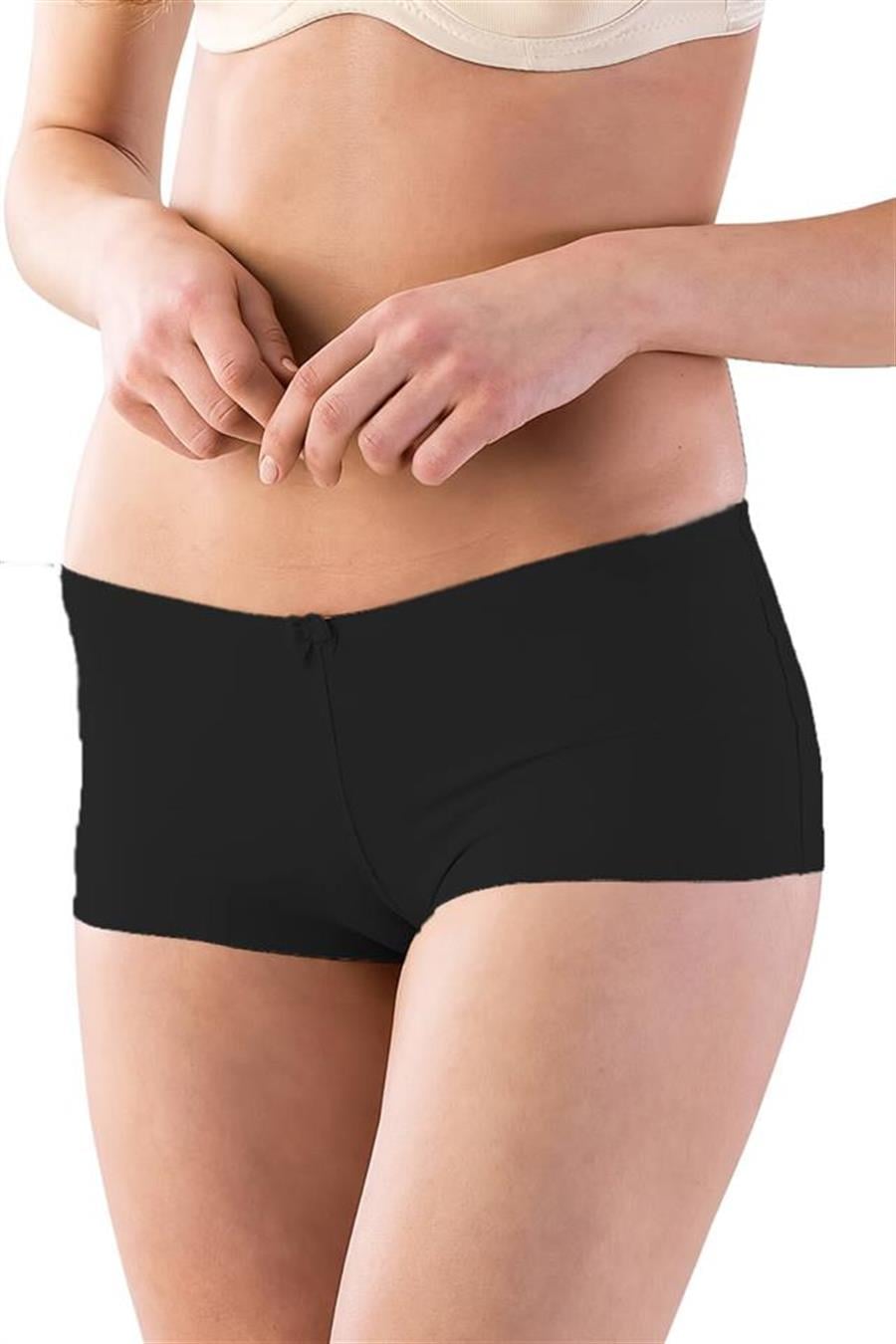 Emay 2812 Siyah Boxer Lazer Korse