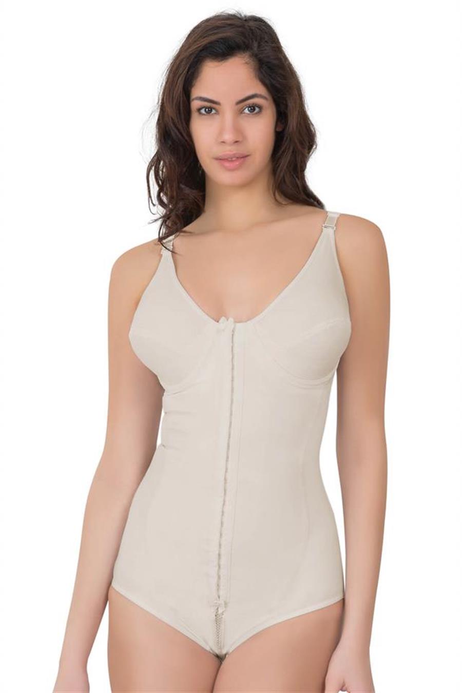 Emay 2871 Ten Balen Destek Sütyenli Agraflı Slip Boy Lazer Korse