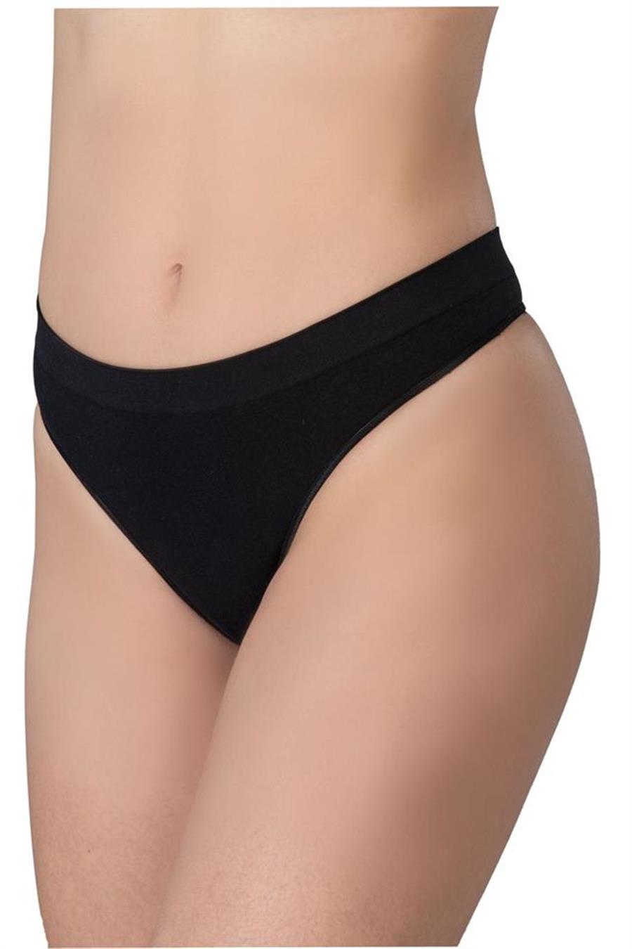 Emay 3010 Siyah String Külot