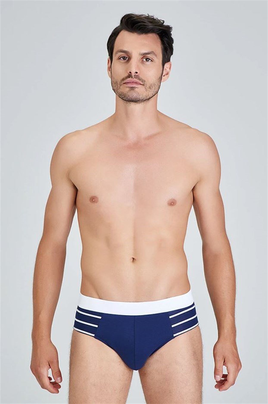 Kom Savage Lacivert Kontrast Parçalı Erkek Sprint