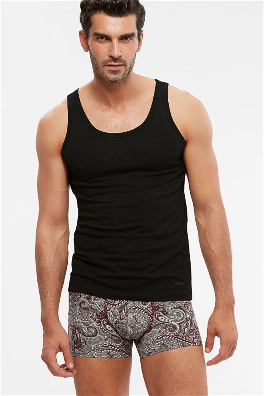 Kom Scott 2'li Siyah Basic Erkek Atlet