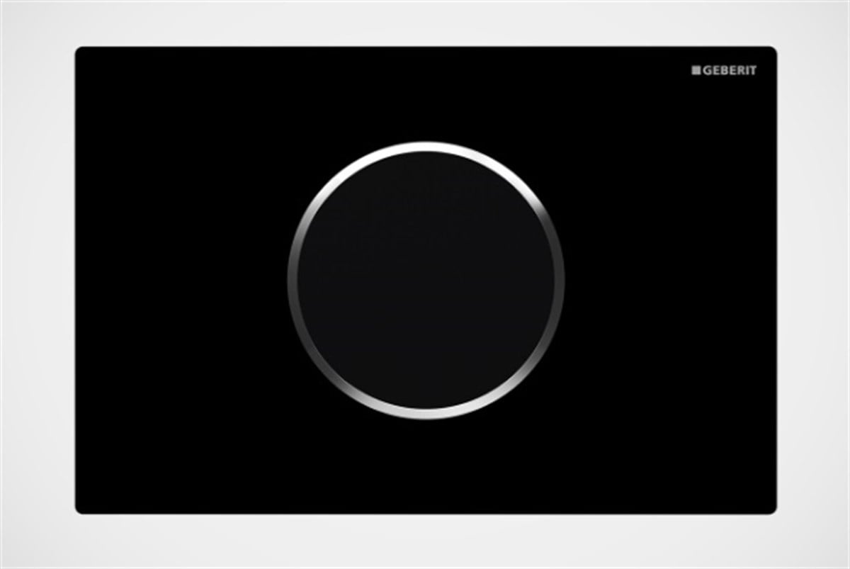 Fotoselli Kapak Sigma 10-12cm Gömme Rezervuar için Siyah / Parlak