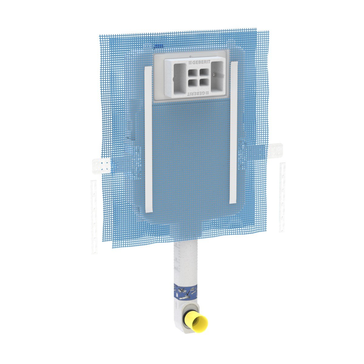 GEBERİT ALPHA GÖMME REZERVUAR 8 CM İNCE GÖVDE “ALATURKA”