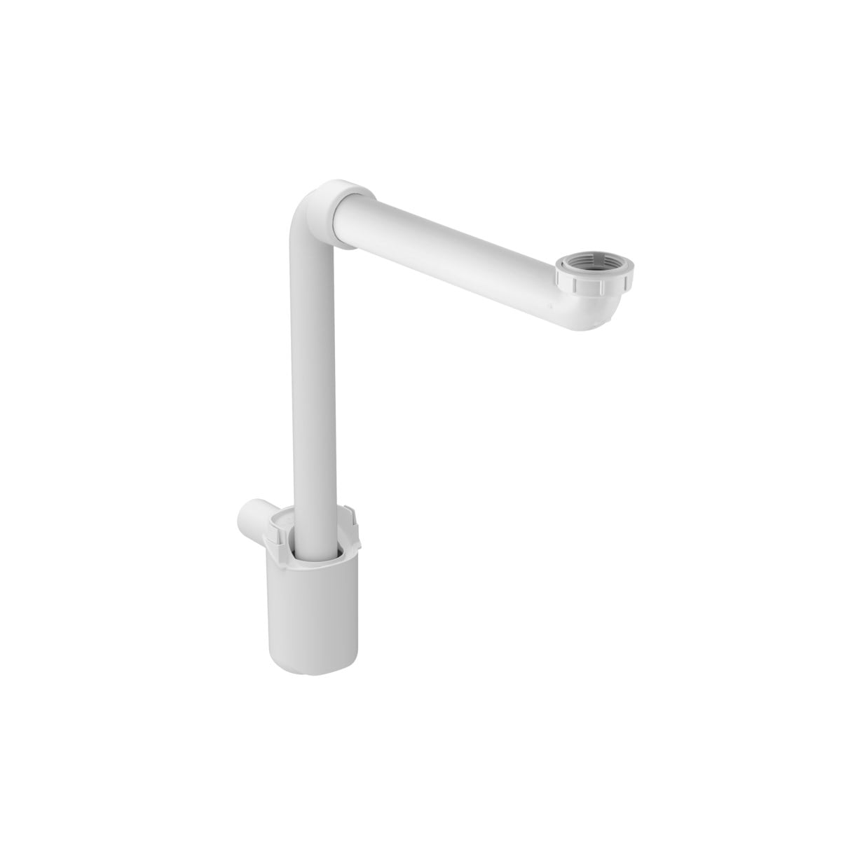 Geberit Lavabo Sifonu - Yer Tasarruflu Beyaz + Lavabo Süzgeci 