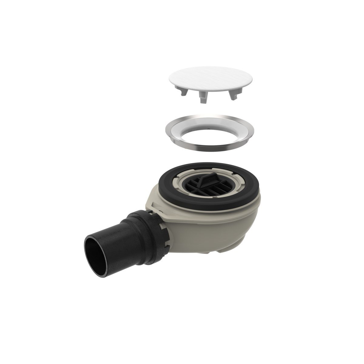 Geberit Setaplano Yer Süzgeci Sifon Seti,50mm Derinlik