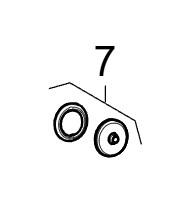 GEBERİT Taharet Çıkış Ucu (Acanto, iCon, iCon Square, Selnova, Smyle Square için) - 244.612.00.1