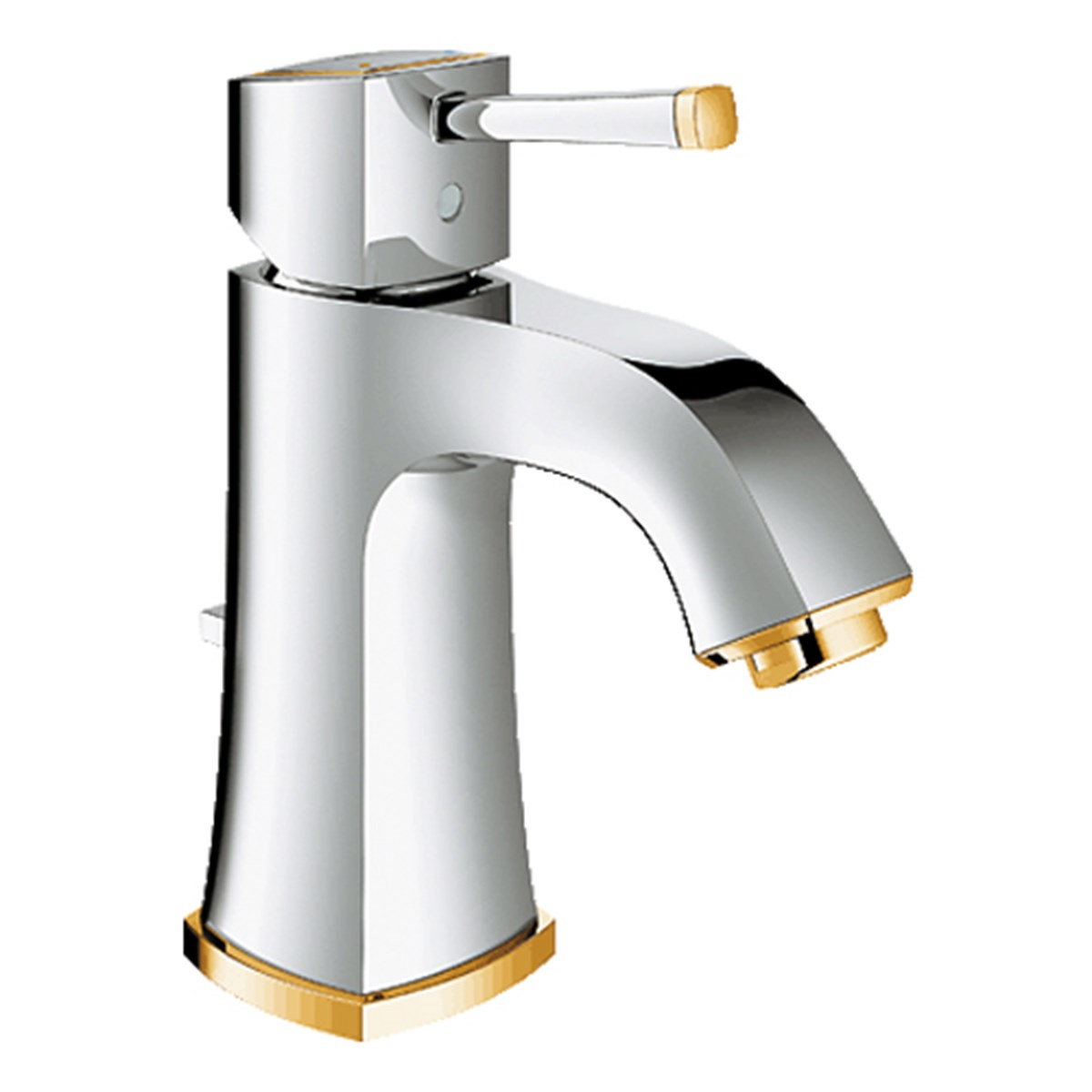 Grohe Grandera Tek Kumandalı Lavabo Bataryası Krom Altın