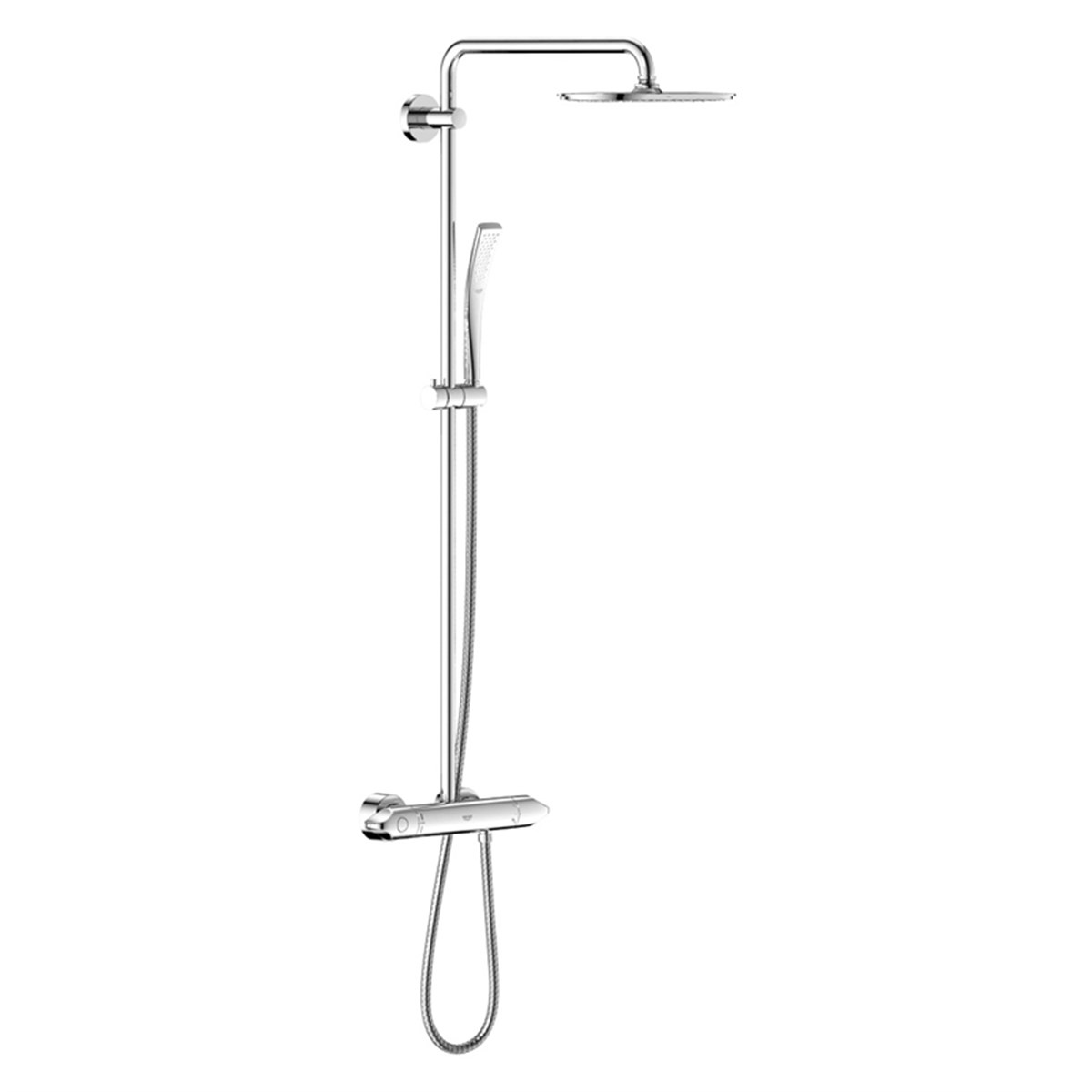 Grohe Rainshower® Duvara Monte Termostatik Duş Bataryalı Duş Sistemi