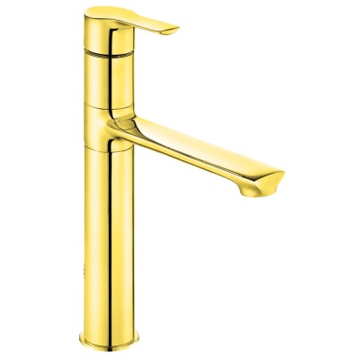 Eca Luna Yüksek Tip Lavabo Bataryası Altın