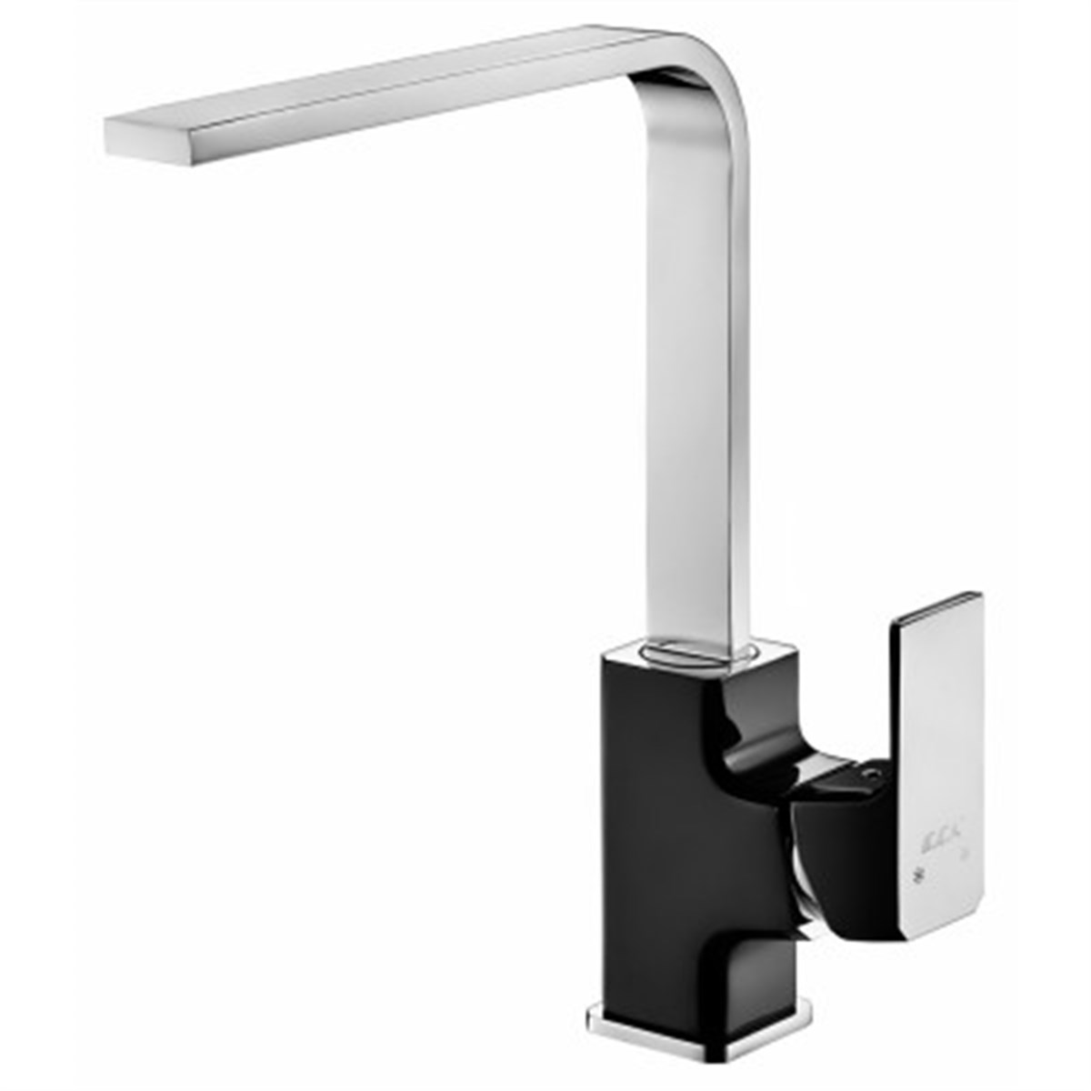 Eca Tiera Eviye Bataryası Krom Siyah