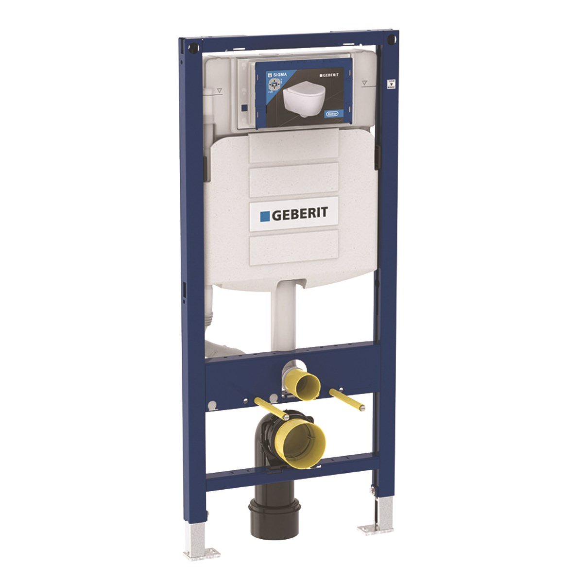 Geberit Gömme Rezervuar Sigma - 12 cm (2016)- Duofix (Alçıpan)