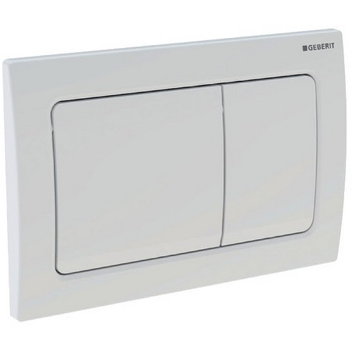 Geberit Kumanda kapağı Alpha30 - Çift basmalı-Beyaz