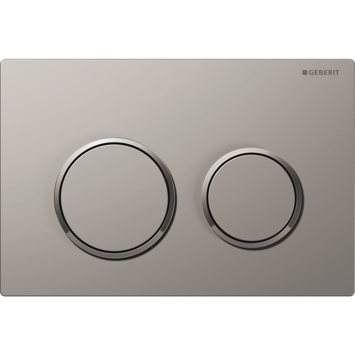 Geberit Kumanda Kapağı Omega20-Çift Önden/Üsten  Basmalı Mat/Parlak/Mat