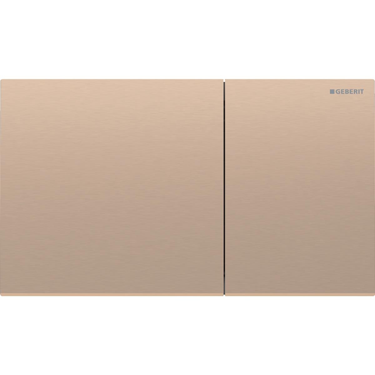 Geberit Kumanda Kapağı Sigma70 - Çift Basmalı Bronz - 15.622.QB.1