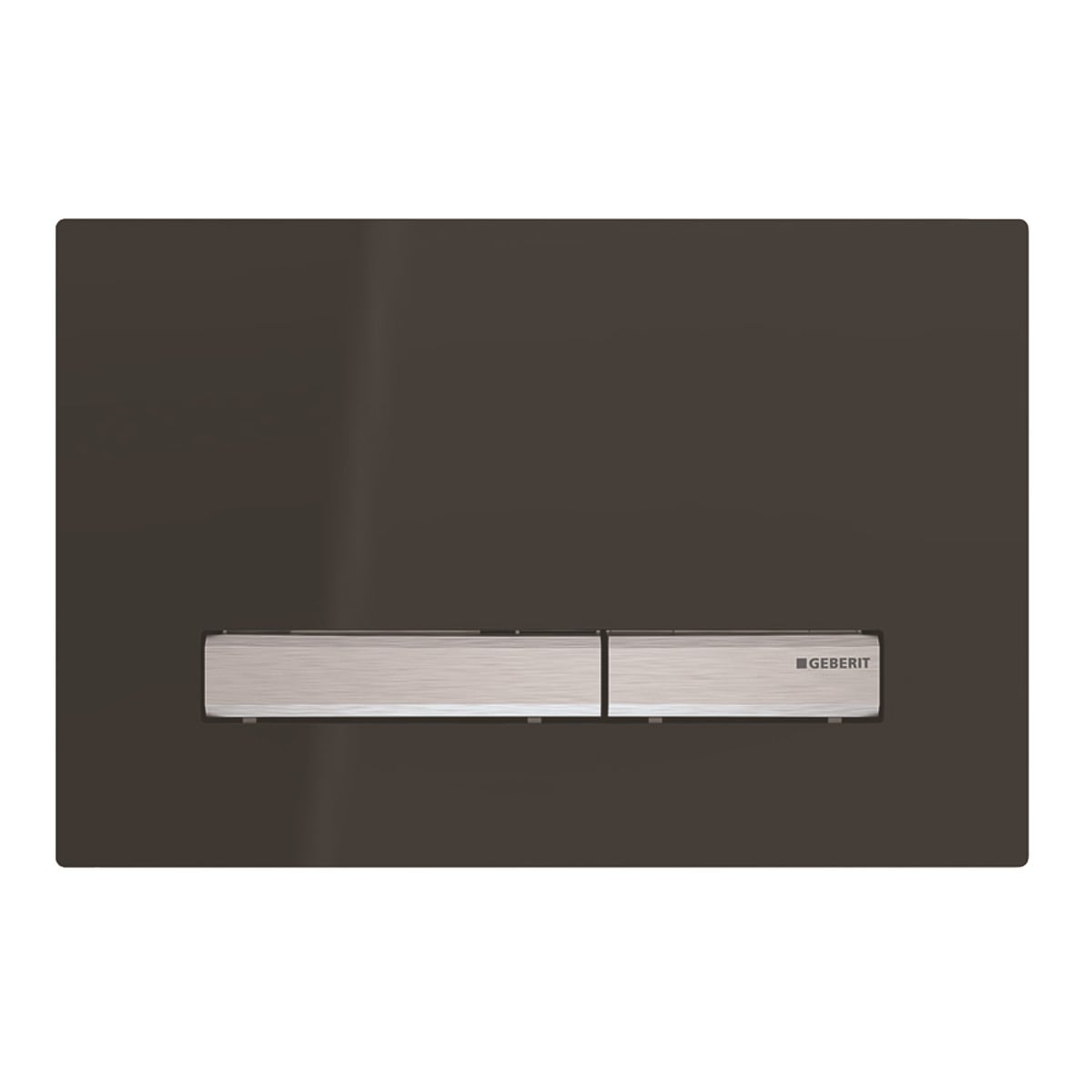 Geberit Sigma50 Kumanda Kapağı Çift Basmalı - Siyah