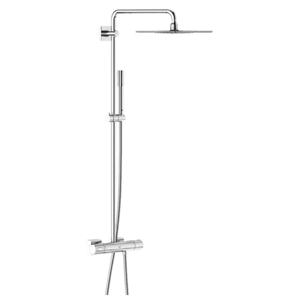 Grohe Rainshower® Duvara Monte Termostatik Duş Bataryalı Duş Sistemi