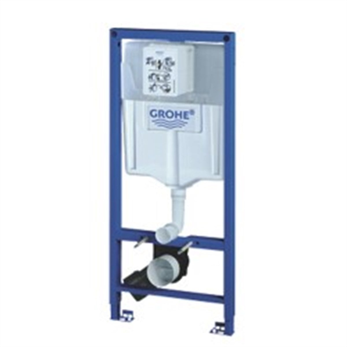 GROHE RAPİD SL GÖMME REZERVUAR PNÖMATİK Alçıpan tip 13 cm