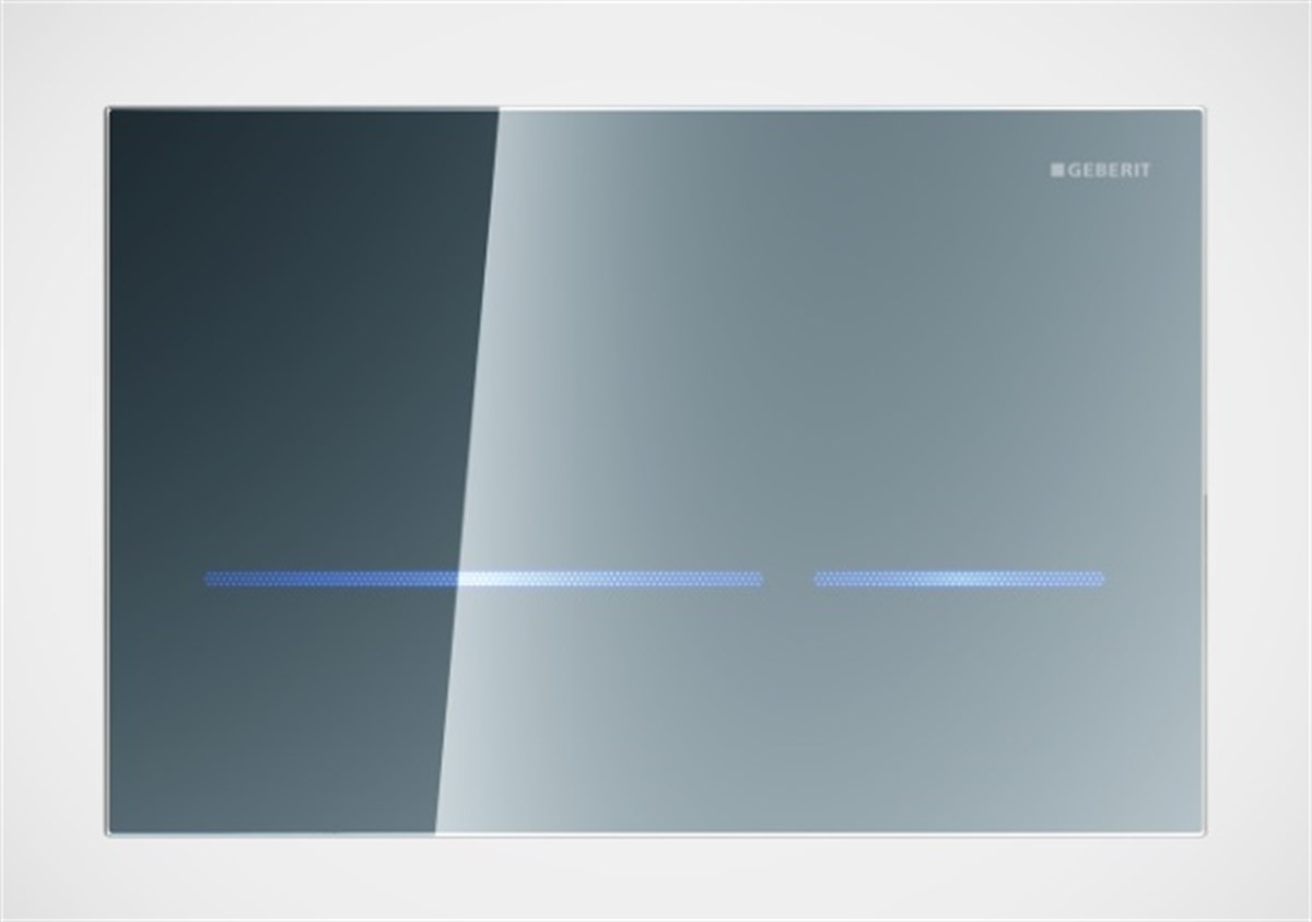 Kumanda Kapağı Sigma 80-12cm Gömme Rezervuar için - Aynalı Cam