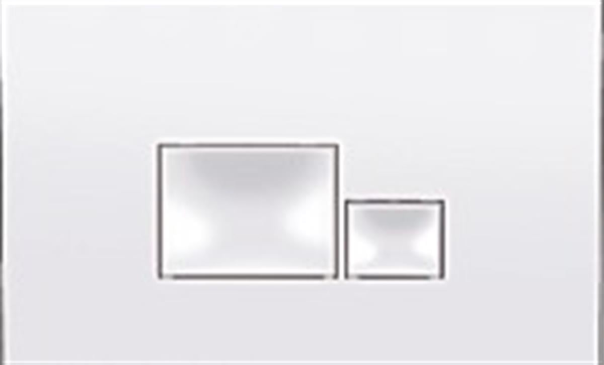 Nkp Kumanda Paneli Çift Basmalı Beyaz - 0072