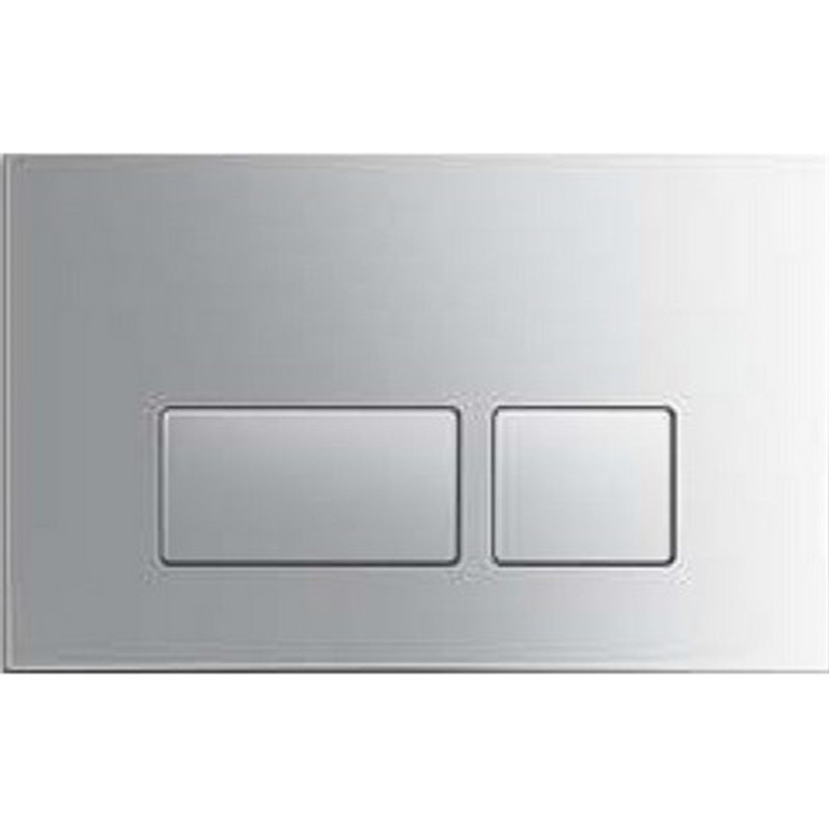 Nkp Kumanda paneli -Çift Basmalı-Parlak Krom