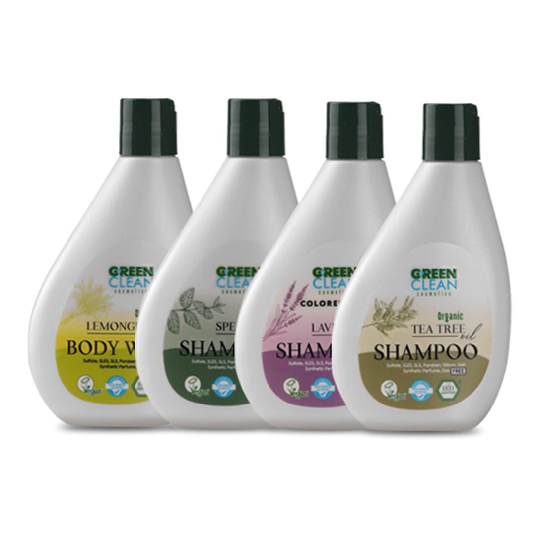 Green Clean 4'lü Duş Seti